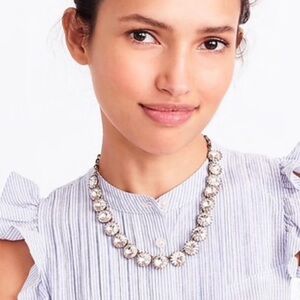 J. crew rhinestone necklace